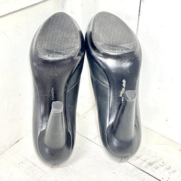 Bottega Veneta Scarpa Pelle S. Cuoio Leather Slip On Ankle Boots Black Womens 39 - Picture 5 of 5